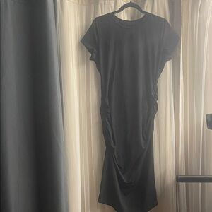 Elegant Black Midi Dress